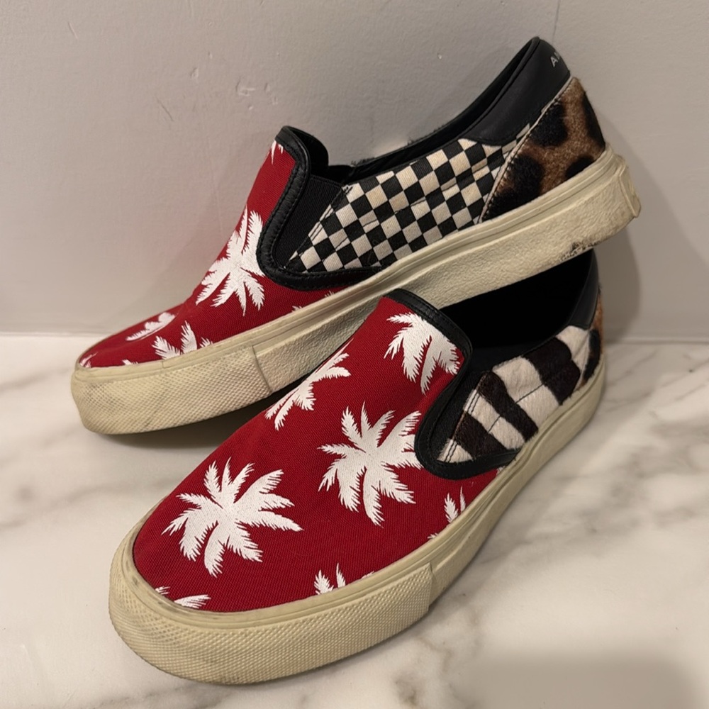 Amiri Multi Pattern Slip-Ons - 38 - image 3